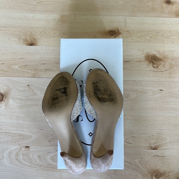 Steve Madden Rhinestone shoes size 8 - Picture 5 of 5